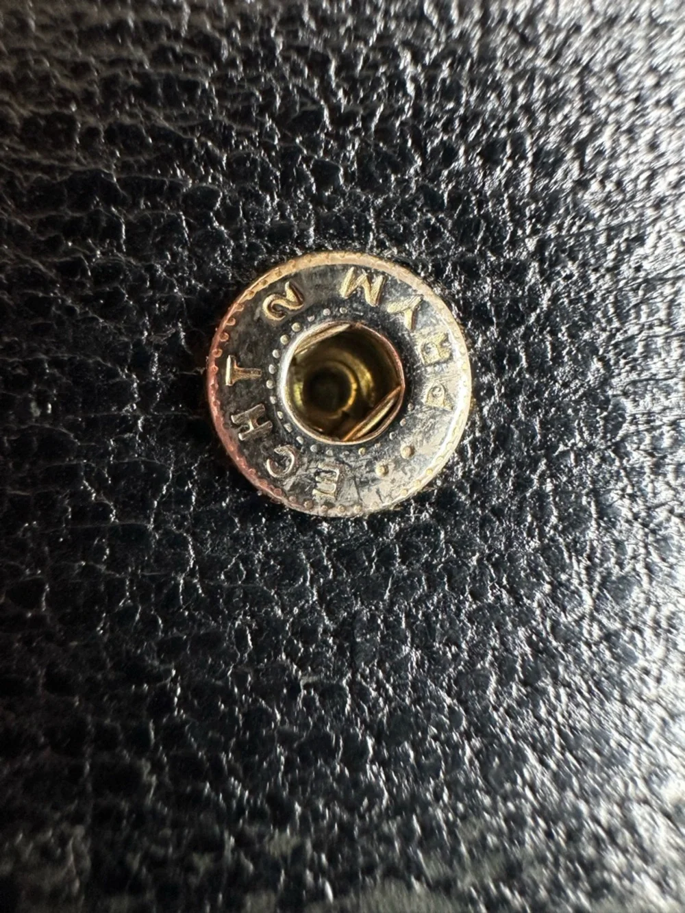 Gucci Black Leather Wallet Gold Clasp Vintage Made in Italy ✨ - Picture 7 of 14